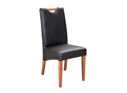 Ontwerpstoel Groep 6x Stoel Set Fauteuil 100% Leer Nieuwe Eetkamer