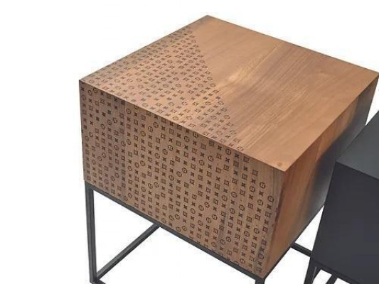 Salontafel moderne bijzettafel ontwerper woonkamertafel tafels 3x tafel