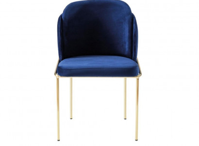 Zitstoel Eetkamerstoel Stoelen 1-zits Fauteuil Luxe Meubeldesign Stofleuning