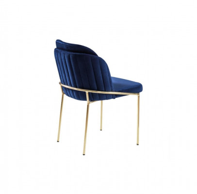 Zitstoel Eetkamerstoel Stoelen 1-zits Fauteuil Luxe Meubeldesign Stofleuning