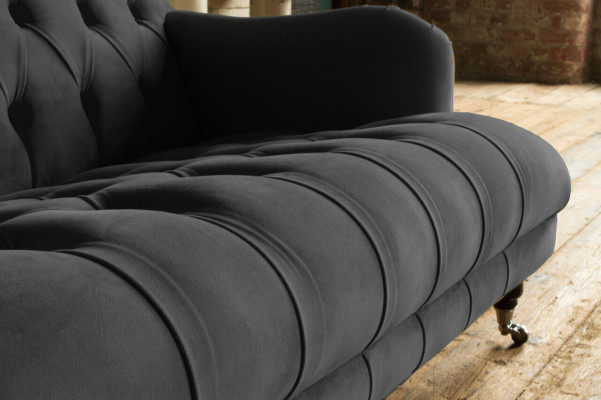 Chesterfield Sofa 2-zitsbank Stoffen Sofa's Banken Zitting Stoffering Set Nieuw