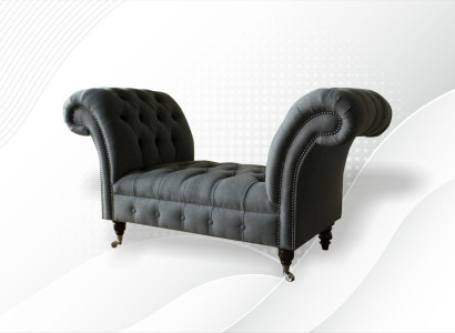 Woonkamer Luxe Fauteuil Hotel Bekleding Modern Eenzitter Designer Grijs Relax Nieuw