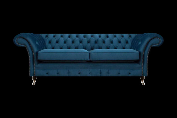 Blauwe Chesterfield-zitmeubelen voor de woonkamer Luxe sofa's Designer 2-zits