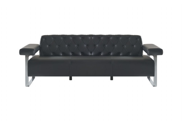 Sofa-set kantoor lederen sofas 2-delig 3-zits Chesterfield modern designer