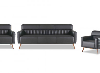 Werkkamer-Set 4-delig 3-zits, 2-zits met fauteuil Modern Design Stijl