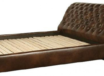 Chesterfield Big Bett Gestoffeerd Bed Tweepersoonsbed Antiek Elegant Koninklijk Bed NIEUW