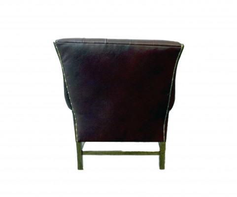 Chesterfield oorfauteuil fauteuil bank relax bekleding designer banken nieuw KINGS3