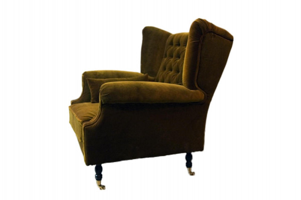 Chesterfield oorfauteuil fauteuil bank relax bekleding designer banken Liverpool