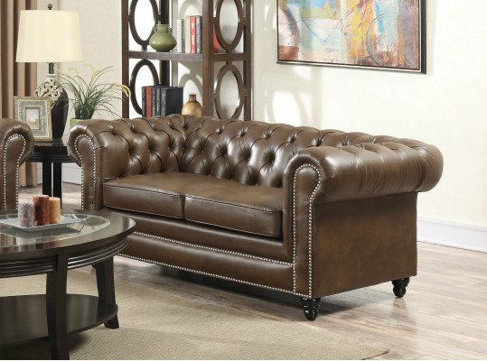 Chesterfield Sofa 3-ZITS Bekleding Designer Banken Sofa Set SL Sofa 8 Nieuw