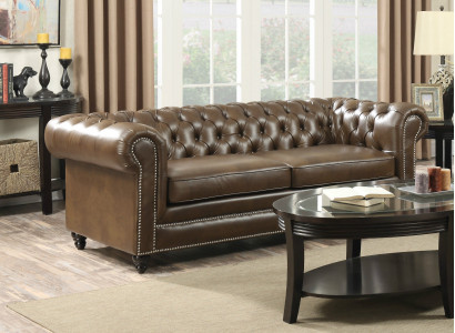 Chesterfield Sofa 3-ZITS Bekleding Designer Banken Sofa Set SL Sofa 8 Nieuw