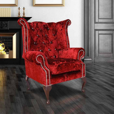 Ohrfauteuil Chesterfield Fauteuil Zitclub Lounge Televisiesoelbank Relaxfauteuil Nieuw