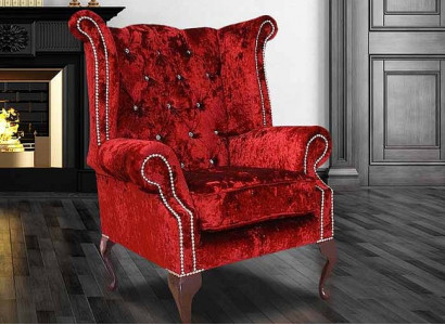 Ohrfauteuil Chesterfield Fauteuil Zitclub Lounge Televisiesoelbank Relaxfauteuil Nieuw