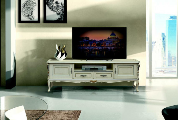 RTV Lowboard rtv Luxe kast tafel woonkamer hout meubels Klassiek laag dressoir