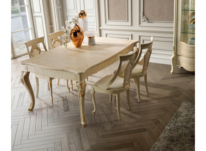 Eettafel Uitschuifbaar Klassiek Design Tafel Italiaanse Meubels Tafels Hout Eet